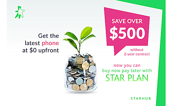 Upgrade your phone today, pay later and save over $500 with Star Plan