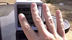 Magic Air Cooler παίρνει την Ελλάδα από την καταιγίδα.  Η ιδέα είναι μεγαλοφυία