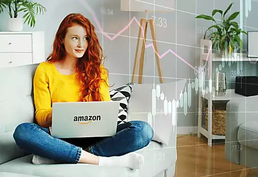 Invest in companies like Amazon and you could earn an extra income from home