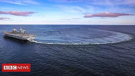 New aircraft carrier hits top speed for first time