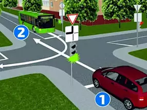 Which car has the right of way? Few people know!