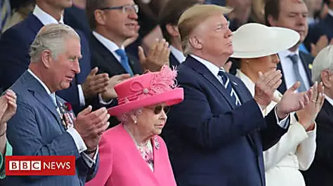 Trump joins Queen to commemorate D-Day