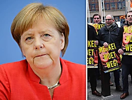 MERKEL ΣΤΑ ΛΕΚΑΝΕΣ: Οι Γκρινιάροι Γερμανοί σχεδιάζουν την τεράστια διαμαρτυρία για να απαιτήσουν «η Μέρκελ ΠΡΕΠΕΙ να φύγει!»