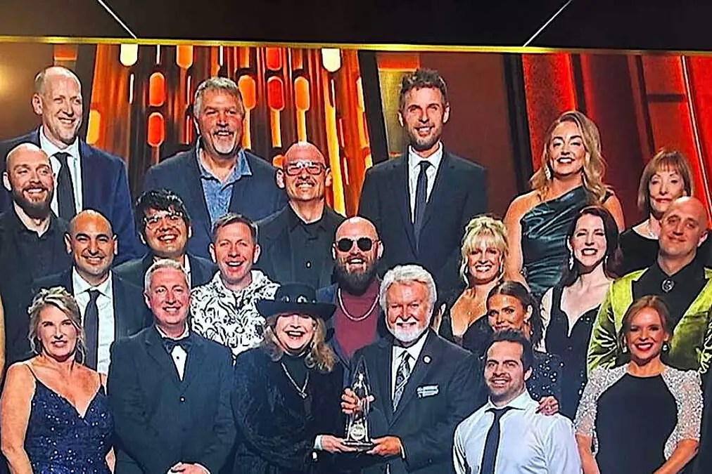 Lunchbox Wore Hoodie & Jeans To Accept CMA Award With Show | The Bobby Bones Show