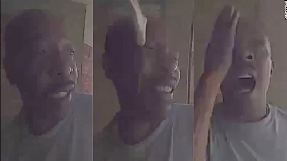 A doorbell camera captured a terrifying snake attack on a man A doorbell camera captured a terrifying snake attack on a man