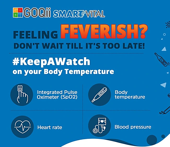#KeepAWatch on your Vitals In Real Time with GOQii