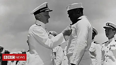 The black hero honoured with an aircraft carrier