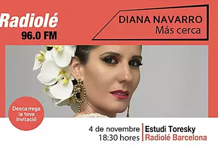 Diana Navarro, πιο κοντά στη Βαρκελώνη Εδώ είναι η πρόσκληση σας!