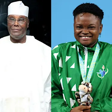 Atiku Abubakar celebrates Team Nigeria Commonwealth medals Games