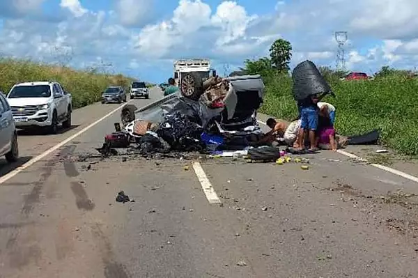 Acidente grave deixa duas pessoas mortas em Campo de Peris