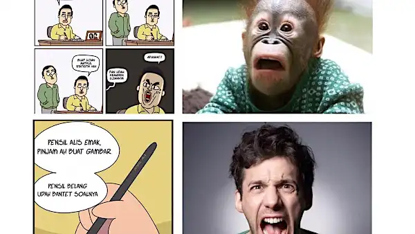 Kompilasi Komik dan Meme #SyokMomen Lucu Bikin Ngakak dan Kram Perut