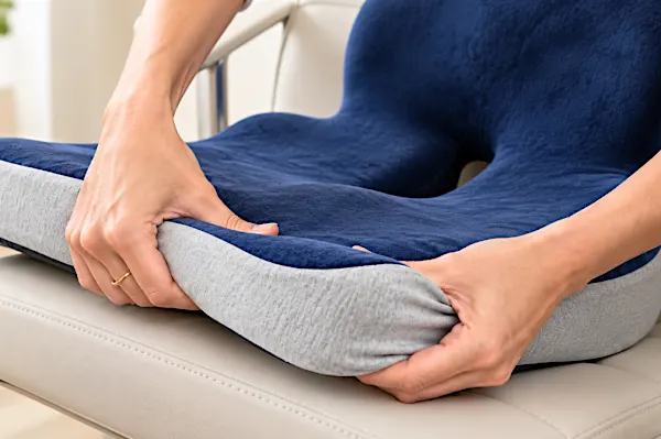 Incroyable : Les seniors restent assis des heures dans le confort, grâce à ce coussin de soutien