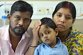Please help us arrange Rs 16.50 lakh to save our only child