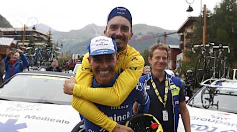 Enric Mas:"Estoy contento con mi primer Tour, he disfrutado" Enric Mas:"Estoy contento con mi primer Tour, he disfrutado"