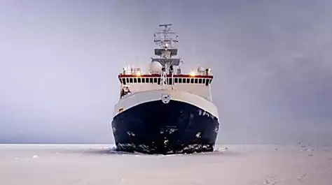 Why this ship is spending a year frozen in the Arctic