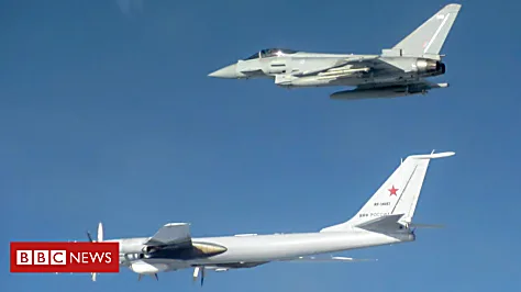 Six RAF fighter jets intercept Russian aircraft