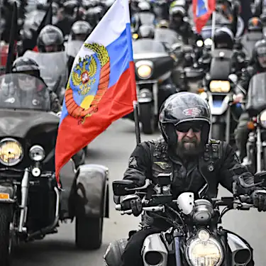 Pro-Putin bikers launch rally bound for Berlin