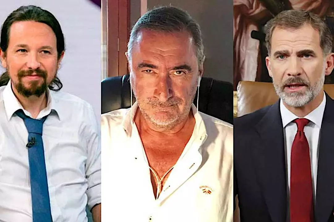 Moncloa arde: impactante filtración de Carlos Herrera sobre Sánchez, Iglesias y el Rey Felipe Moncloa arde: impactante filtración de Carlos Herrera sobre Sánchez, Iglesias y el Rey Felipe