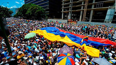 Así se viven las manifestaciones en Venezuela