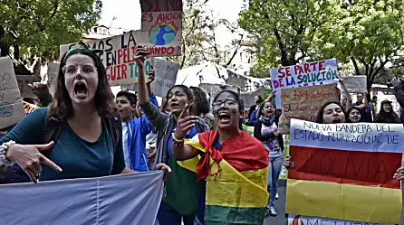 Las imágenes más impactantes de las protestas en Bolivia