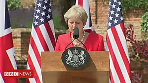 May on 'ambitious' US-UK trade plans