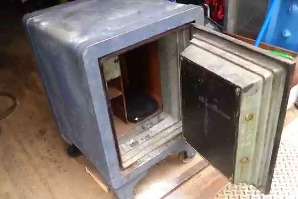 A widow opens her late husband's safe and discovers a 50-year-old secret