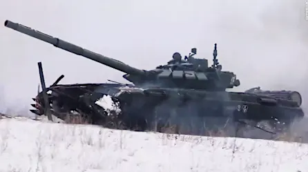 El gran despliegue militar de Rusia cerca de la frontera con Ucrania | Video