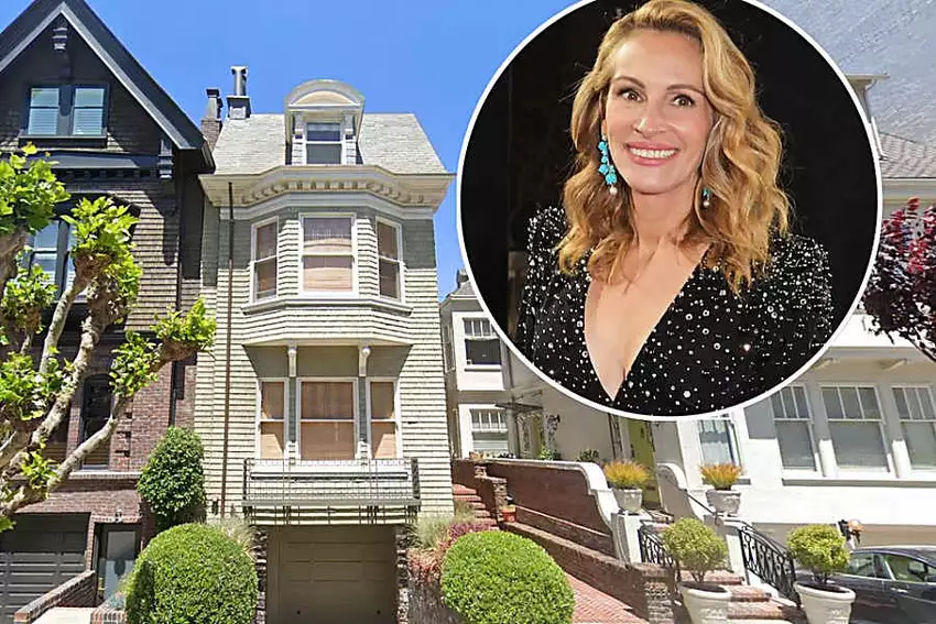 Julia Roberts Spends $8.3M on a Century-Old San Francisco Victorian
