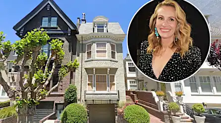 Julia Roberts Spends $8.3M on a Century-Old San Francisco Victorian