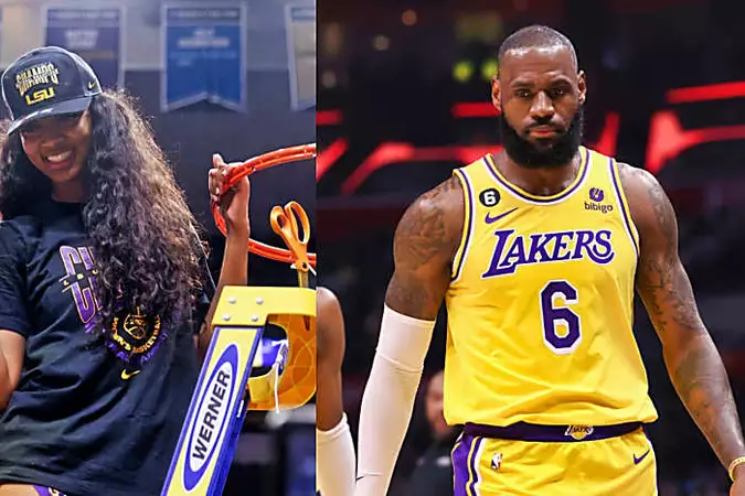 Fans Uncovered Angel Reese Hating On LeBron James Back In 2021 After He Praised Her On Twitter (TWEETS)