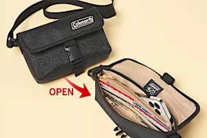 本日発売「コールマン」お財布ショルダーバッグ付録、MonoMax 3月号増刊。セブンでも販売