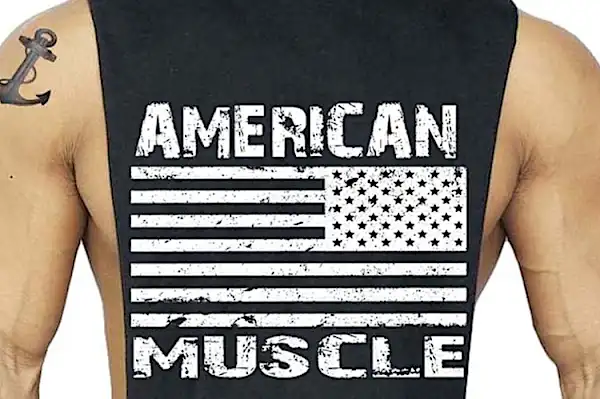 American Muscle Tank Top