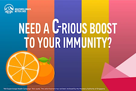 Supercharge your health with 2-month supply of Vitamin C worth S$59.80*