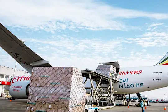 Ethiopian, Kenya get ready to fly COVID-19 vaccines to Africa Ethiopian, Kenya get ready to fly COVID-19 vaccines to Africa