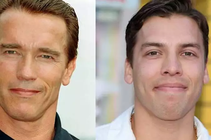 [Pics] Schwarzenegger Cuts His Son From Financial Support