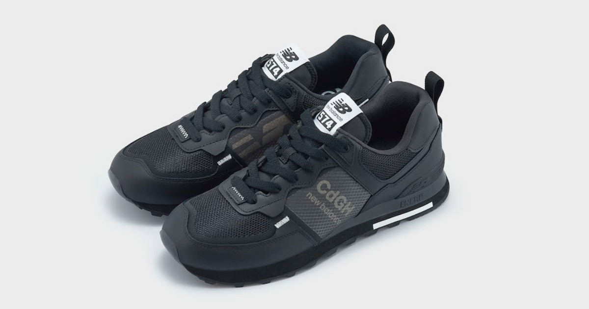 「ニューバランス」 × 「コム デ ギャルソン」新作は軽快でタフな高機能スニーカー
