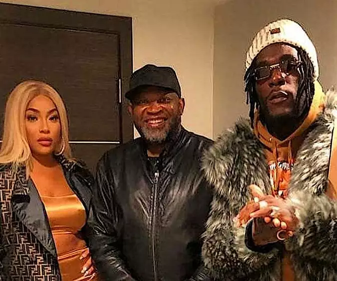 Burna Boy calls Stefflon Don his "wifey" while commenting on her achievement