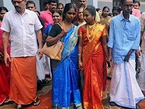 Relief camp witnesses wedding