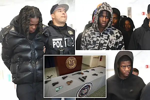 16 NYC youngsters who terrorized neighbors with months of gun violence arrested in gang takedown