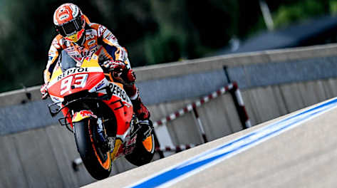 Márquez firma una pole estratosférica en Alemania Márquez firma una pole estratosférica en Alemania