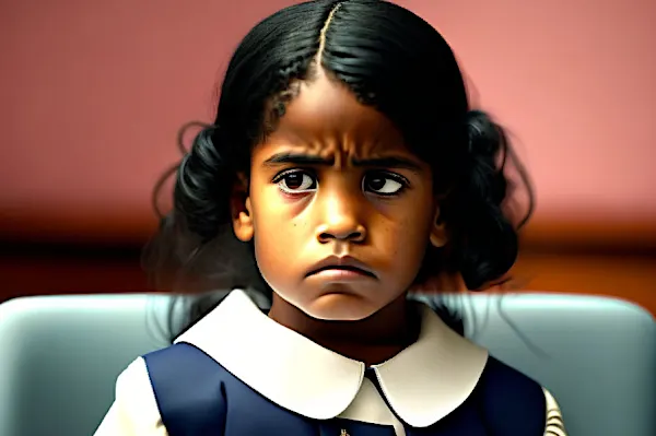 [Pics] Girl Looks Unhappy at Adoption Hearing - Judge Stops It Immediately