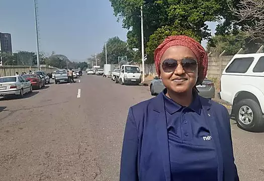 KZN woman turns queueing into a business venture