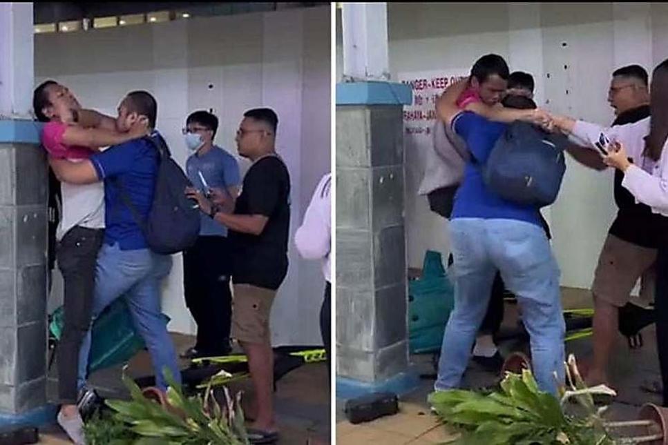 Man arrested for outrage of modesty and rash act, after altercation in Toa Payoh