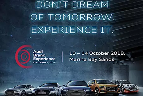 Don’t miss the biggest Audi showcase in Singapore