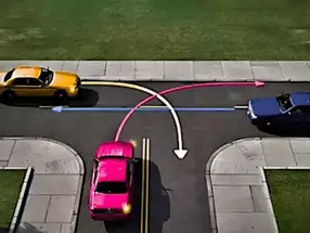 Which car has priority? 80% answer incorrectly!