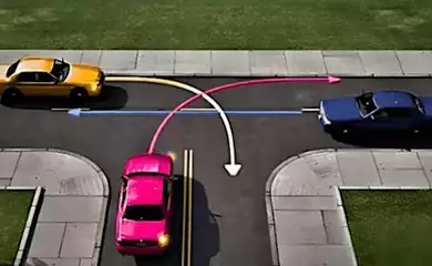 Which car has the right of way? Few people know!