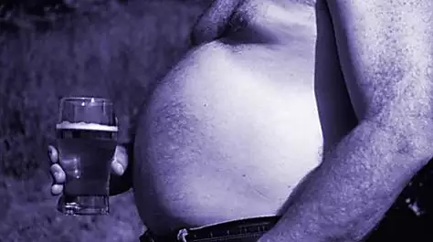 What causes a beer belly?