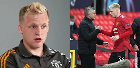 Donny van de Beek Finally Speaks Out On His Lack Of Game-Time At Manchester United