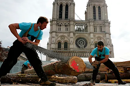 In pictures: Notre-Dame Cathedral three years after the fire