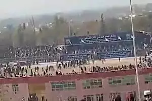 Boy, 13, executes family's killer in front of 80,000 Afghan spectators
